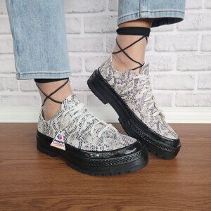 ⭐Converse Chuck 70 National Suede Snake Print Platform 8.5 Womens Shoes A15045C⭐